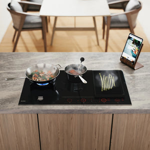 ASKO HIG89524BGB1 90cm Induction / Gas Hob