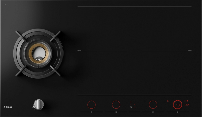 ASKO HIG89524BGB1 90cm Induction / Gas Hob