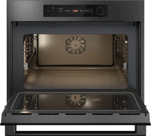 ASKO OCM64BSH 45cm Black Steel Built In Combination Microwave Oven