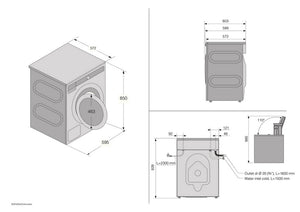 ASKO W1094W.UK 9kg 1400rpm Steel Seal™ Washing Machine