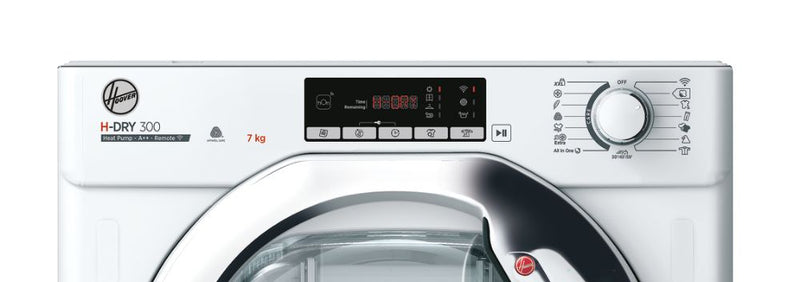 Hoover BATD H7A2TCE-80 7kg Heat Pump Tumble Dryer