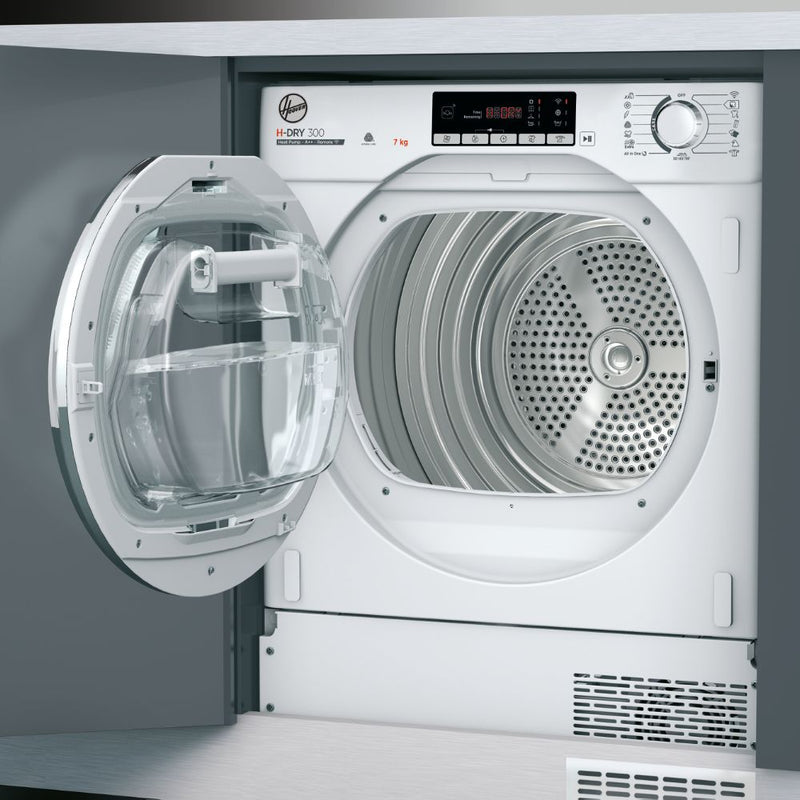 Hoover BATD H7A2TCE-80 7kg Heat Pump Tumble Dryer
