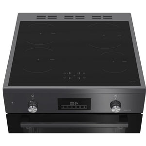 Blomberg HIRN651N Freestanding Induction Double Oven Cooker