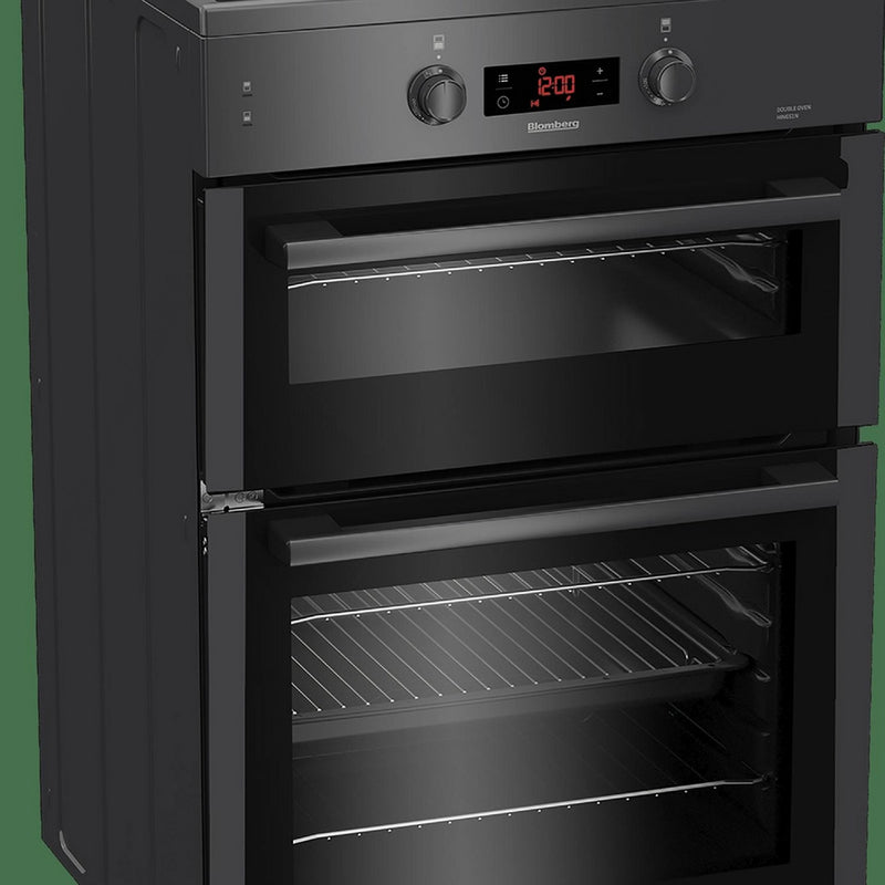 Blomberg HIRN651N Freestanding Induction Double Oven Cooker