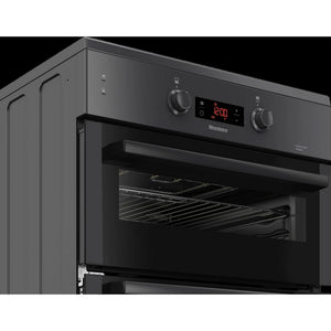 Blomberg HIRN651N Freestanding Induction Double Oven Cooker
