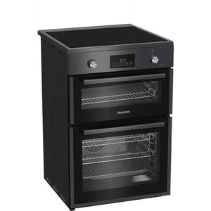 Blomberg HIRN651N Freestanding Induction Double Oven Cooker