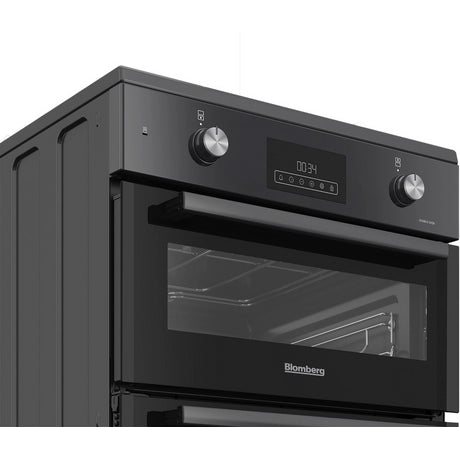 Blomberg HIRN651N Freestanding Induction Double Oven Cooker