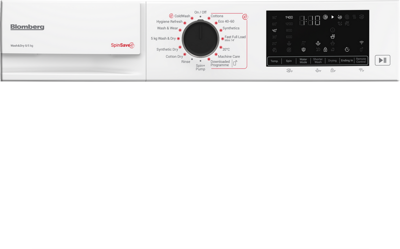 Blomberg LRF854311W 8kg/5kg 1400rpm White Washer Dryer - DB Domestic Appliances