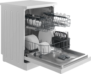 Beko BDFN26432W Full Size Freestanding 14 Place Dishwasher