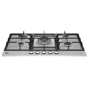 Beko HIAW75225SXE 75cm Stainless Steel Gas Hob