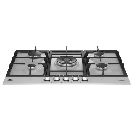 Beko HIAW75225SXE 75cm Stainless Steel Gas Hob