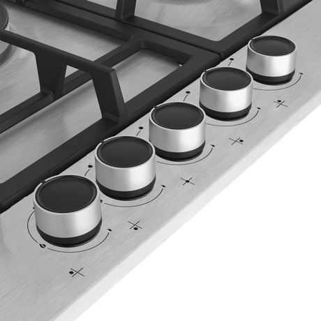 Beko HIAW75225SXE 75cm Stainless Steel Gas Hob