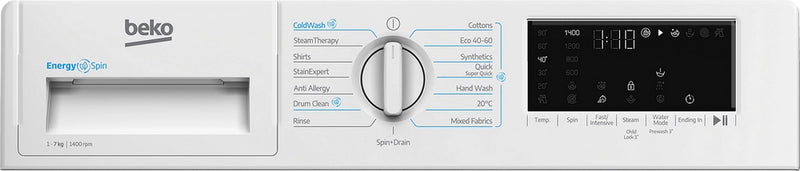 Beko WTIK741511 7kg 1400rpm Integrated Washing Machine