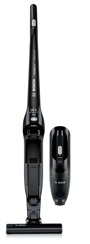 Bosch BCHF220GB Serie 2 2-in-1 Cordless Vacuum Cleaner - 44 Minutes Run Time - Jet Black