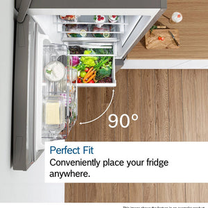 Bosch KGN392LAGG Freestanding Fridge Freezer