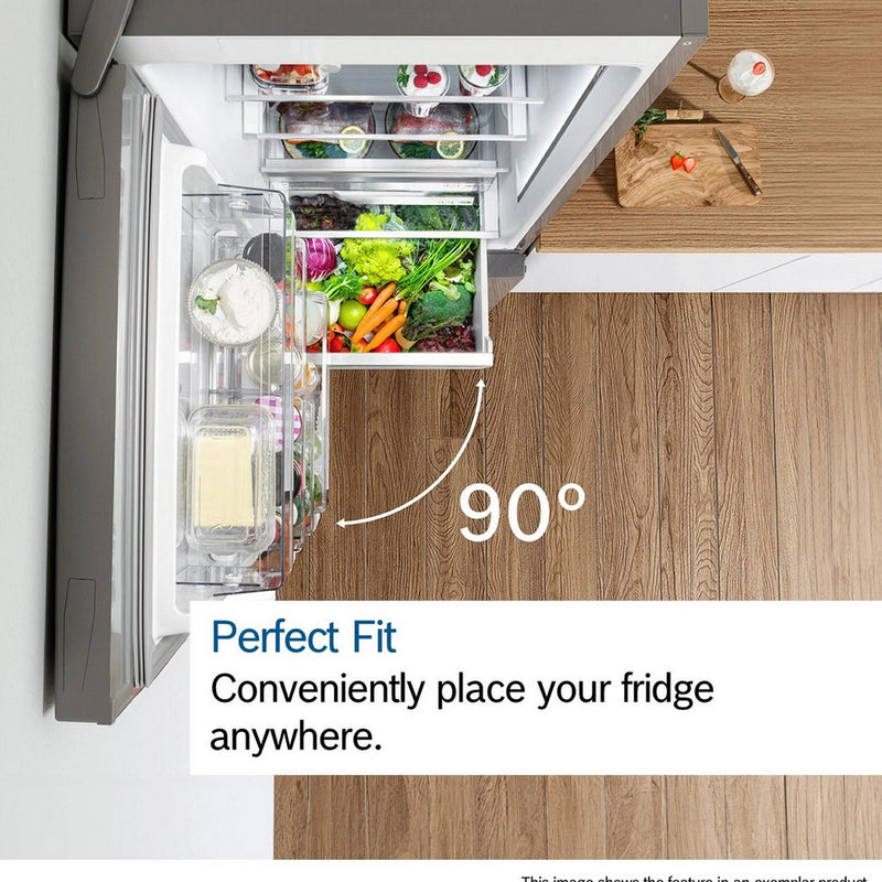 Bosch KGN392LAGG Freestanding Fridge Freezer
