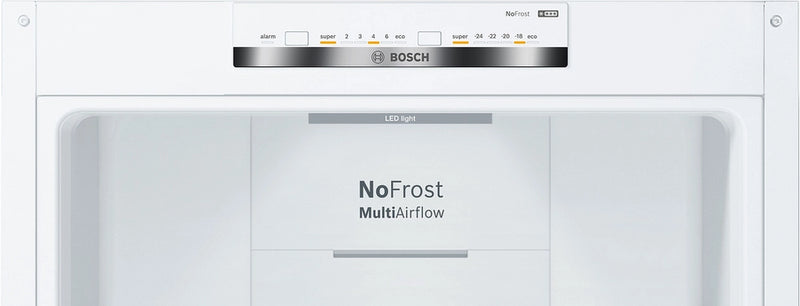 Bosch Series 4 KGN392WEBG Freestanding Fridge Freezer