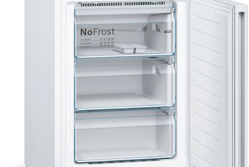Bosch Series 4 KGN392WEBG Freestanding Fridge Freezer