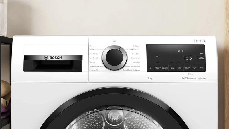 Bosch Series 6 WQG24502GB 9kg Heat Pump Tumble Dryer