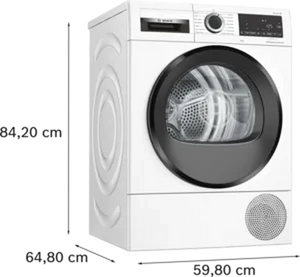 Bosch Series 6 WQG24502GB 9kg Heat Pump Tumble Dryer