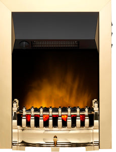 Dimplex BAL20BR Balmoral Electric Inset Fire Brass