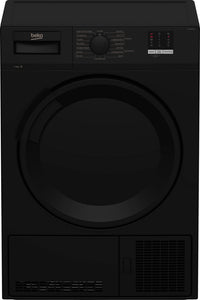 Beko DTLCE80051B 8kg Condenser Tumble Dryer – Sensor Drying – Black (B Rated)