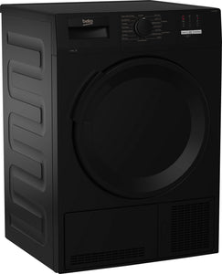 Beko DTLCE80051B 8kg Condenser Tumble Dryer – Sensor Drying – Black (B Rated)