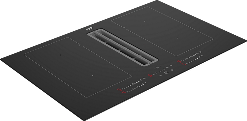 Beko HIXI84700UP 82cm Vented Hob - Black
