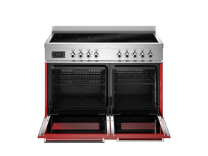 Bertazzoni Professional PRO105I2EROT2 100cm Induction Range Cooker - Rosso & Stainless Steel