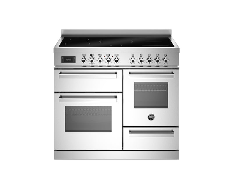Bertazzoni Professional PRO105I3EXT2 100cm Induction Range Cooker - Stainless Steel