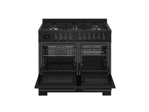 Bertazzoni Professional PRO106L2ECAT2 100cm Dual Fuel Range Cooker - Carbonio & Dark Steel