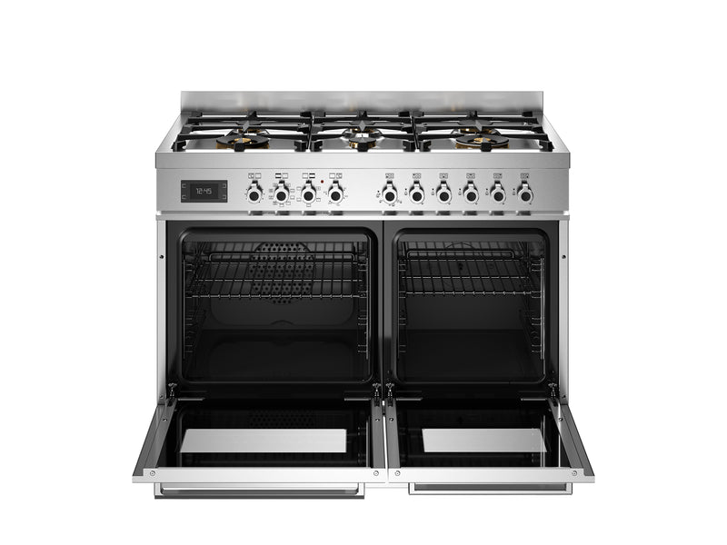 Bertazzoni Professional PRO106L2EXT2 100cm Dual Fuel Range Cooker - Stainless Steel