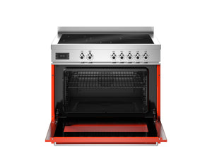 Bertazzoni Professional PRO95I1EART2 90cm Induction Range Cooker - Arancio & Stainless Steel