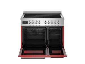 Bertazzoni Professional PRO95I2EROT2 90cm Induction Range Cooker - Rosso & Stainless Steel