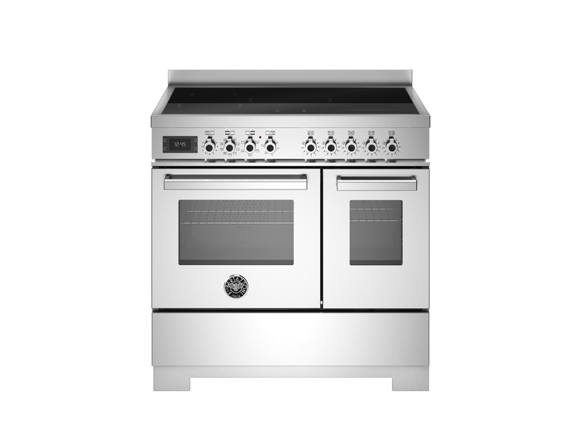 Bertazzoni Professional PRO95I2EXT2 90cm Induction Range Cooker - Stainless Steel