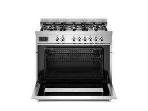 Bertazzoni Professional PRO96L1EXT2 90cm Dual Fuel Range Cooker - Stainless Steel