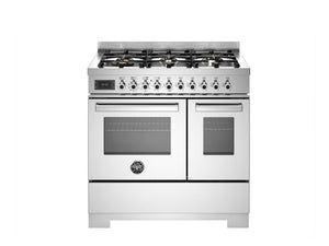 Bertazzoni Professional PRO96L2EXT2 90cm Dual Fuel Range Cooker - Stainless Steel