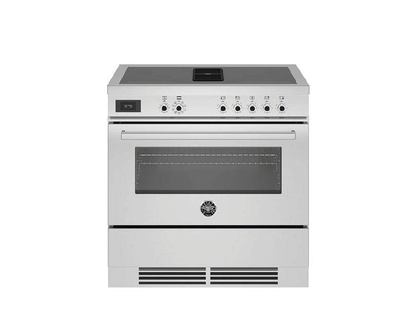 Bertazzoni Professional PROCH94I1EXT 90cm Vented Induction Range Cooker - Stainless Steel