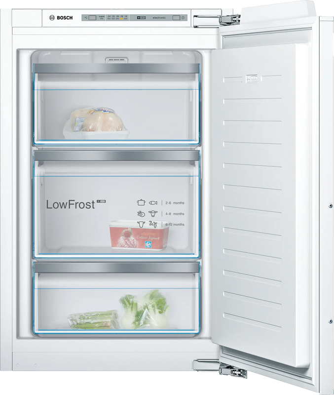 Bosch GIV21AFE0 Series 4 Integrated In-Column Freezer - Low Frost - White