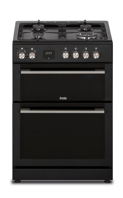 Creda C60DFDOA Anthracite Freestanding Dual Fuel Cooker