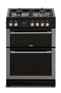 Creda C60DFDOX Freestanding Dual Fuel Cooker Stainless Steel