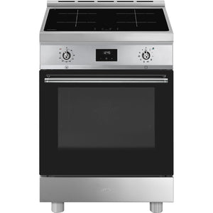 Smeg Concert Classic C6IPXT2 Single Cavity Induction Range-Style Cooker Stainless Steel