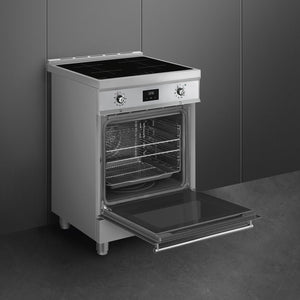 Smeg Concert Classic C6IPXT2 Single Cavity Induction Range-Style Cooker Stainless Steel