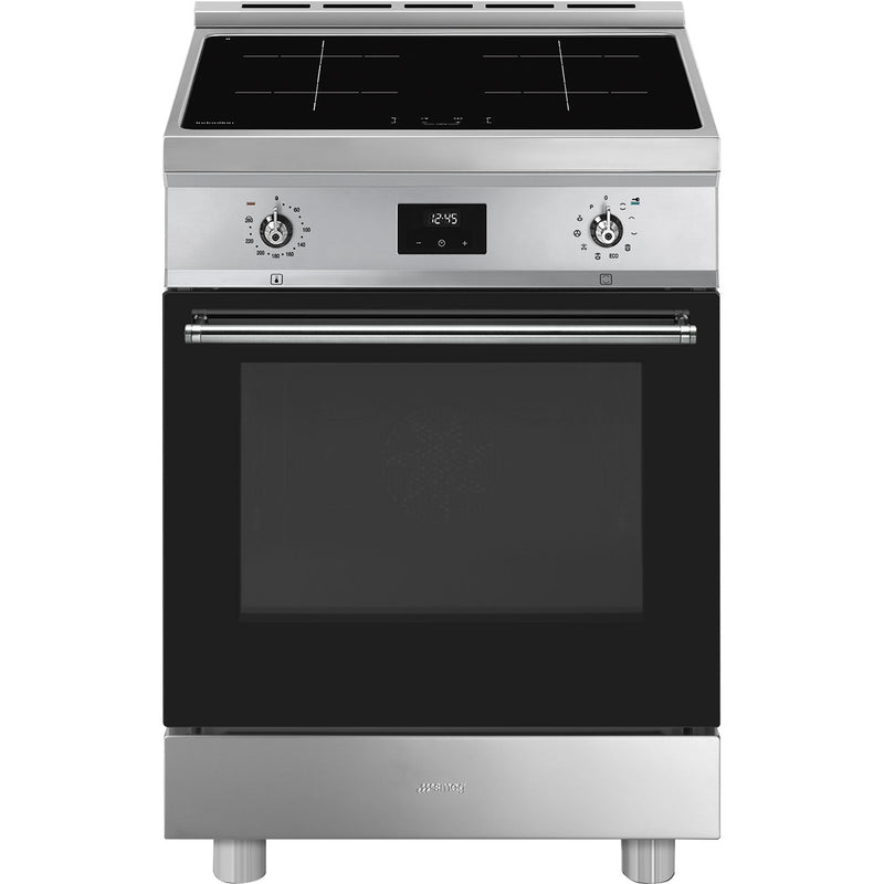 Smeg Concert Classic C6IPXT2 Single Cavity Induction Range-Style Cooker Stainless Steel