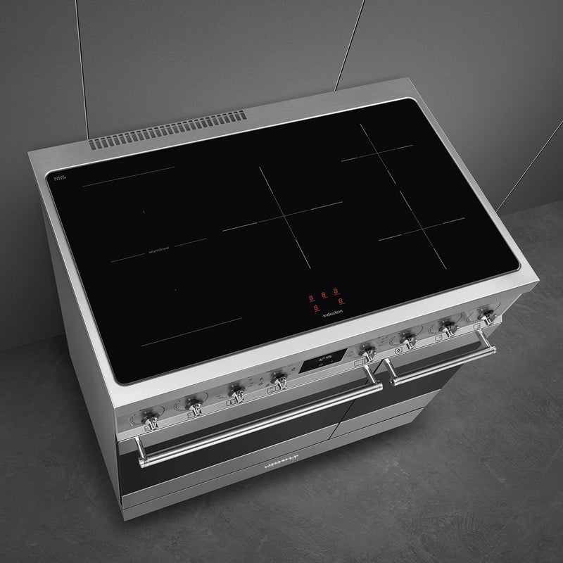 Smeg Classica Aesthetic C92IMX2 90cm Induction Range Cooker Stainless Steel