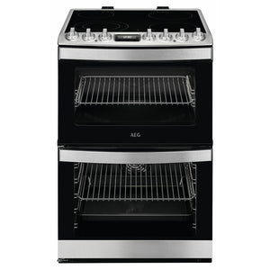 AEG CCB6741ACM 6000 Series Stainless Steel Freestanding Ceramic Electric Cooker