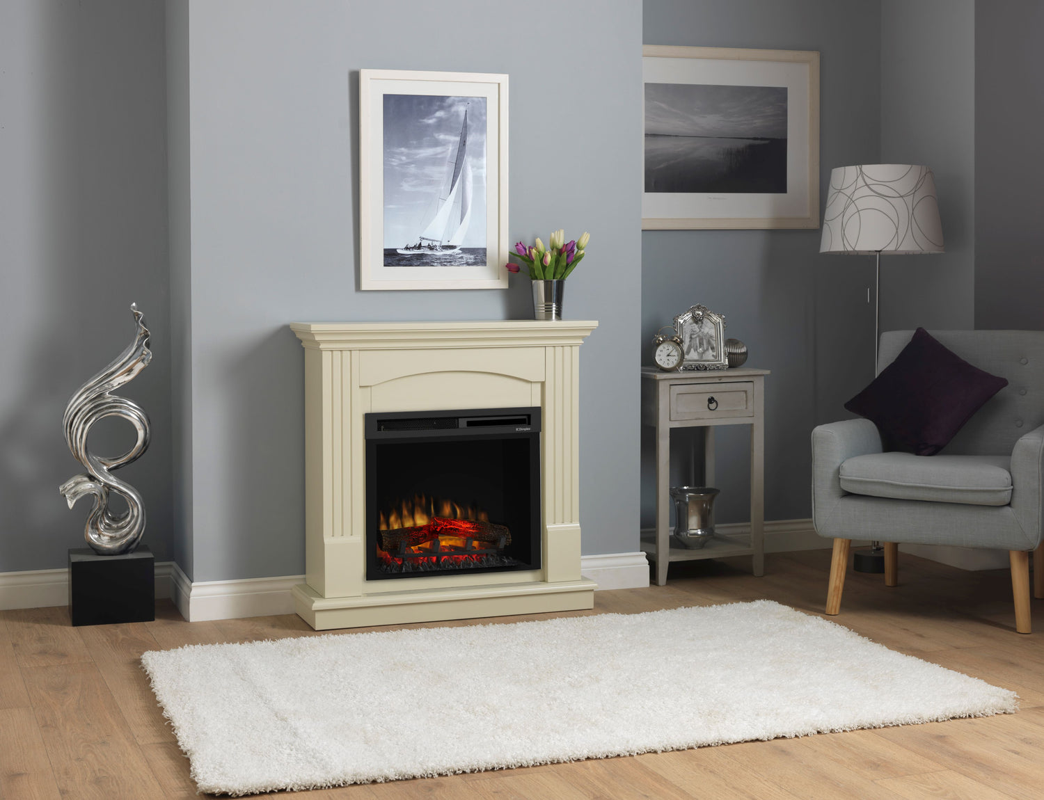 Dimplex Rdh1507tcw Dimplex CDW15XHD Chadwick Optiflame Electric Fire Suite – DB Domestic ...