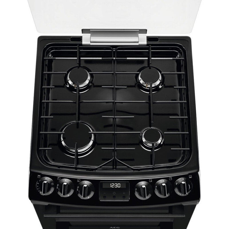AEG CGX1130ACB Black Freestanding Gas Cooker