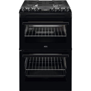AEG CGX1130ACB Black Freestanding Gas Cooker