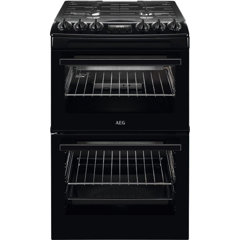 AEG CGX1130ACB Black Freestanding Gas Cooker